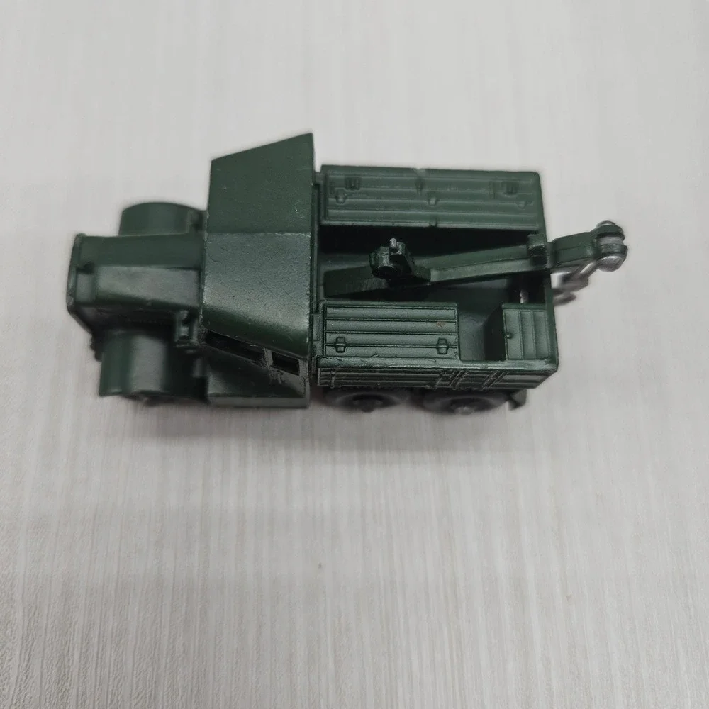 Matchbox No 64 Scammell Breakdown Truck Lesney England Military Green Vintage